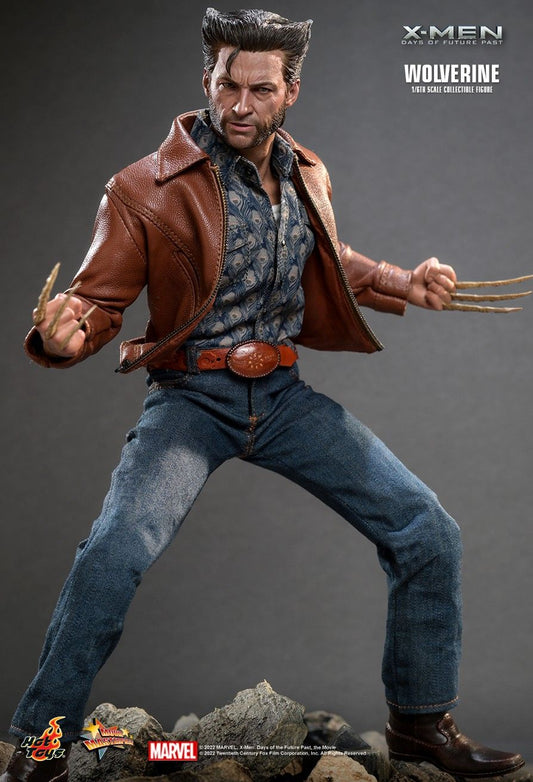 Hot Toys MMS659 - Marvel Comics -X-Men : Days Of The Future Past - Wolverine 1973 Suit Standard Version