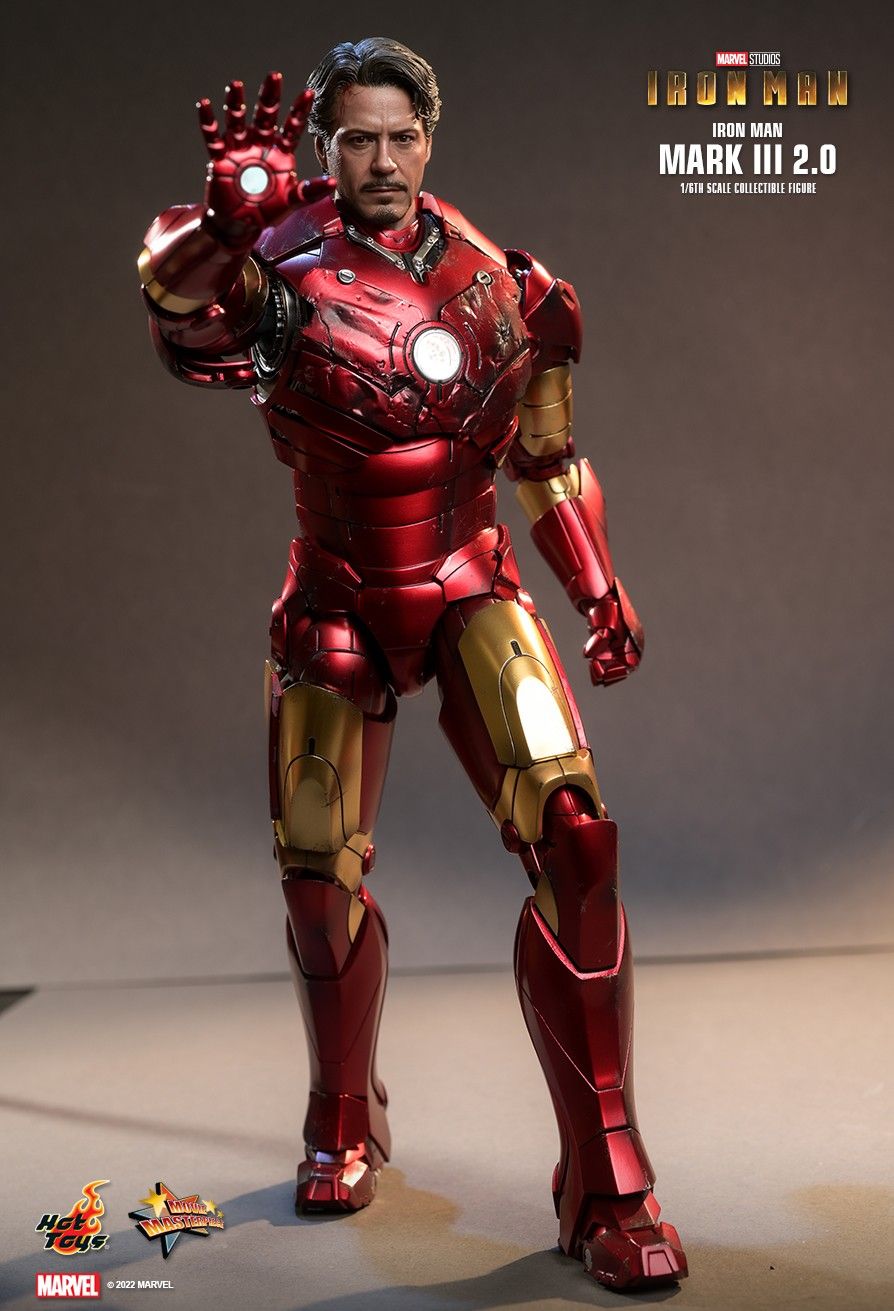 Hot Toys MMS664D48 - Marvel Comics - Iron Man - Iron Man Mark III 2.0 Standard Version