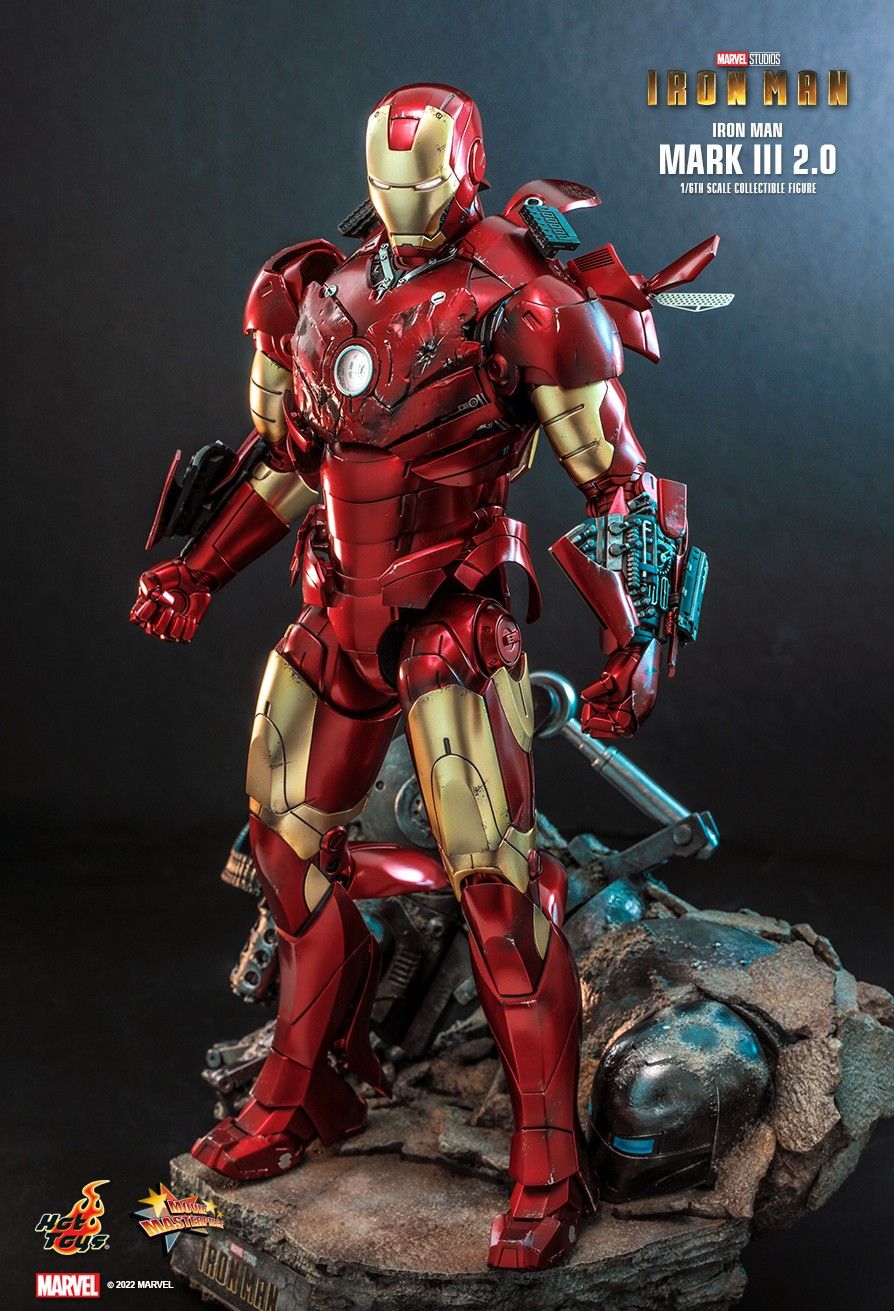 Hot Toys MMS664D48 - Marvel Comics - Iron Man - Iron Man Mark III 2.0 Standard Version