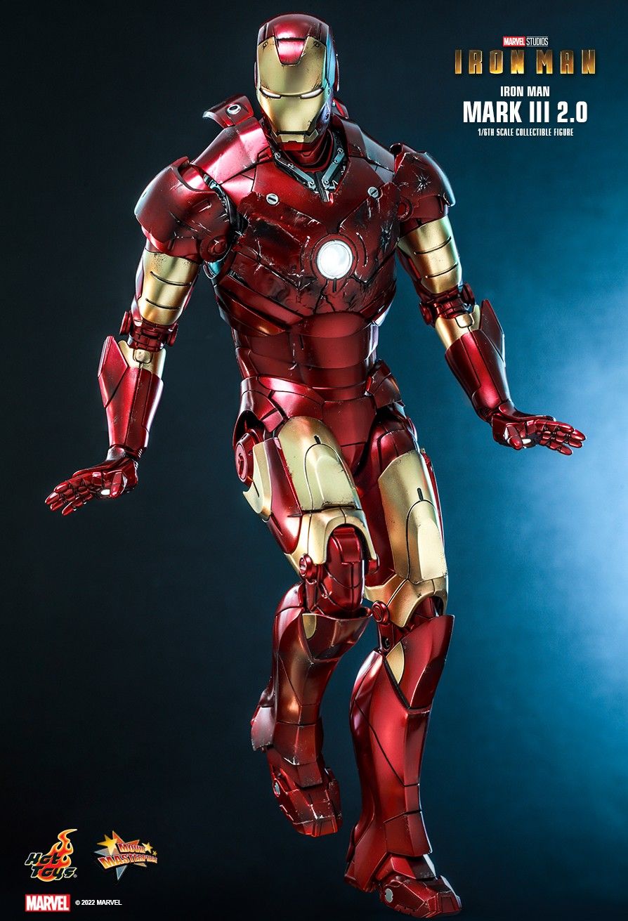 Hot Toys MMS664D48 - Marvel Comics - Iron Man - Iron Man Mark III 2.0 Standard Version