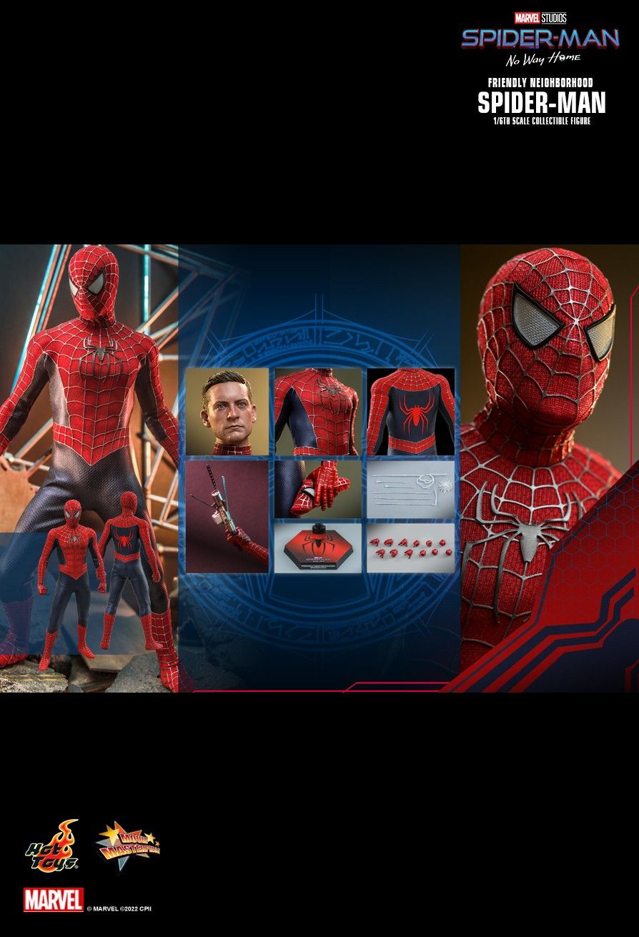 Hot Toys MMS661 - Marvel Comics - Spider Man : No Way Home - Friendly Neighborhood Spider Man Standard Version