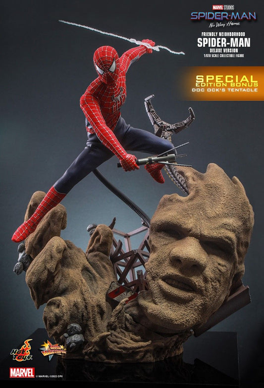 Hot Toys MMS662 - Marvel Comics - Spider Man : No Way Home - Friendly Neighborhood Spider Man Deluxe Version