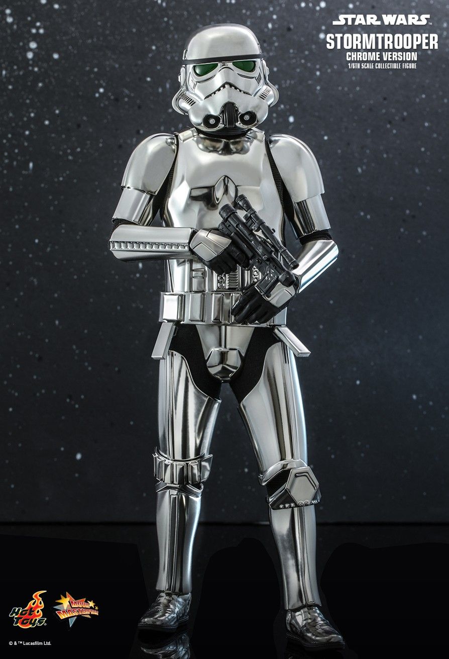 Hot Toys MMS615 - Star Wars - Stormtrooper Chrome Version