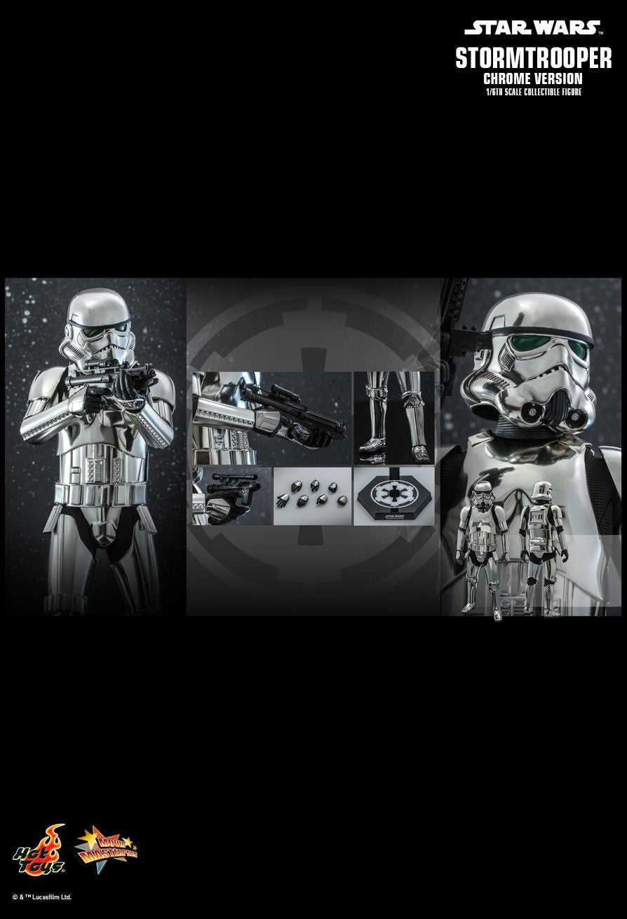 Hot Toys MMS615 - Star Wars - Stormtrooper Chrome Version