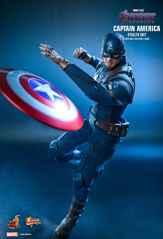 Hot Toys MMS607 - Marvel Comics - Avengers : Endgame - Captain America Stealth Suit Version