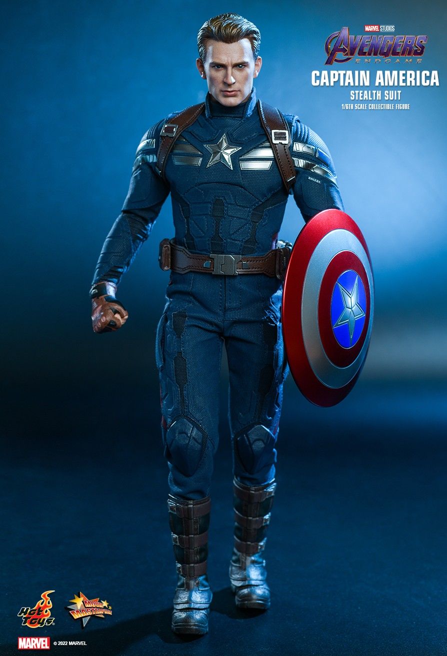 Hot Toys MMS607 - Marvel Comics - Avengers : Endgame - Captain America Stealth Suit Version