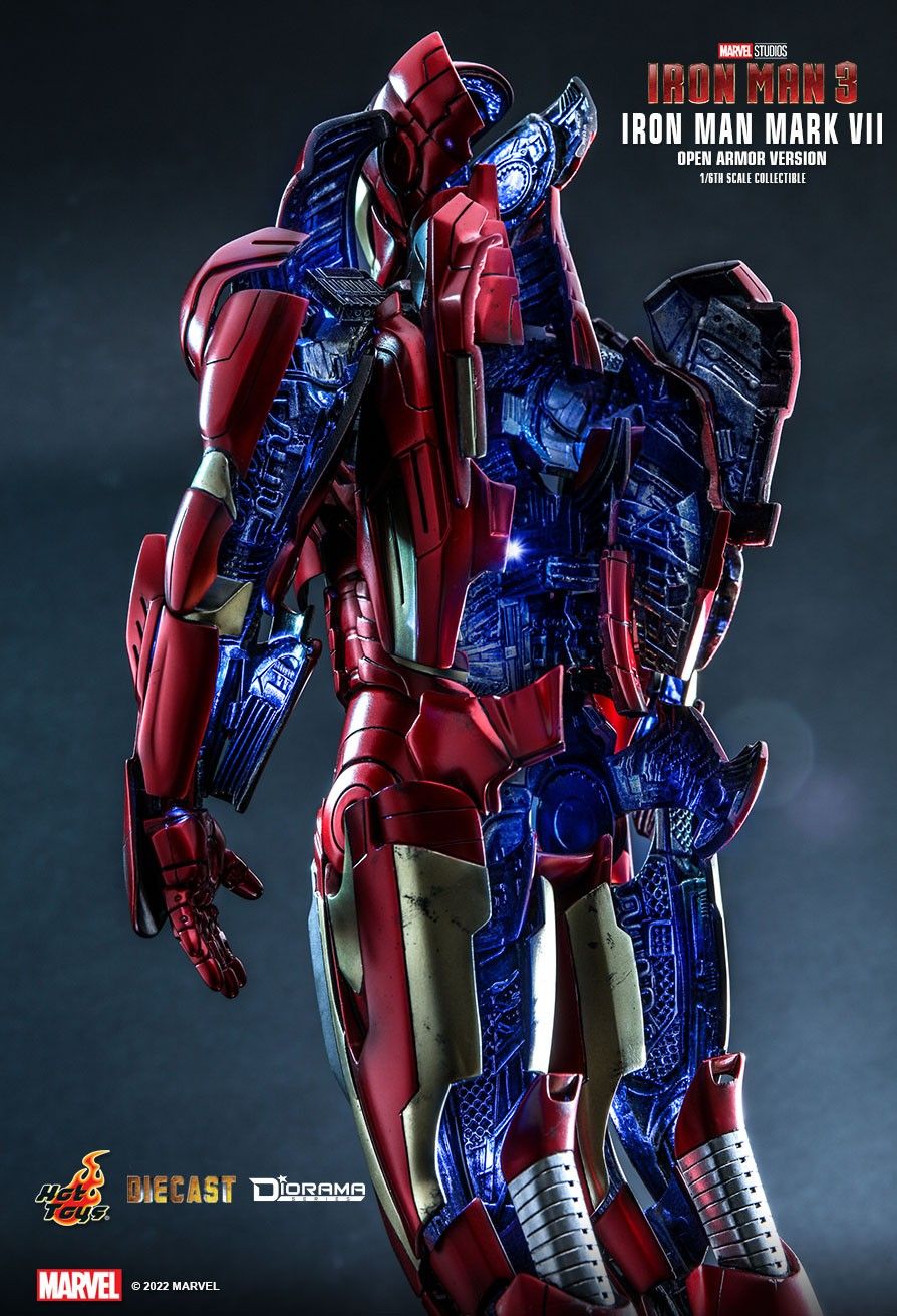 Hot Toys DS004D51 - Marvel Comics - Iron Man 3 - Iron Man Mark 4 Open Armor Version【Pre-Order】