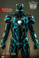 Hot Toys MMS672D50 - Marvel Comics - Iron Man 2 - Neon Tech Iron Man & Suit-Up Gantry Deluxe Version