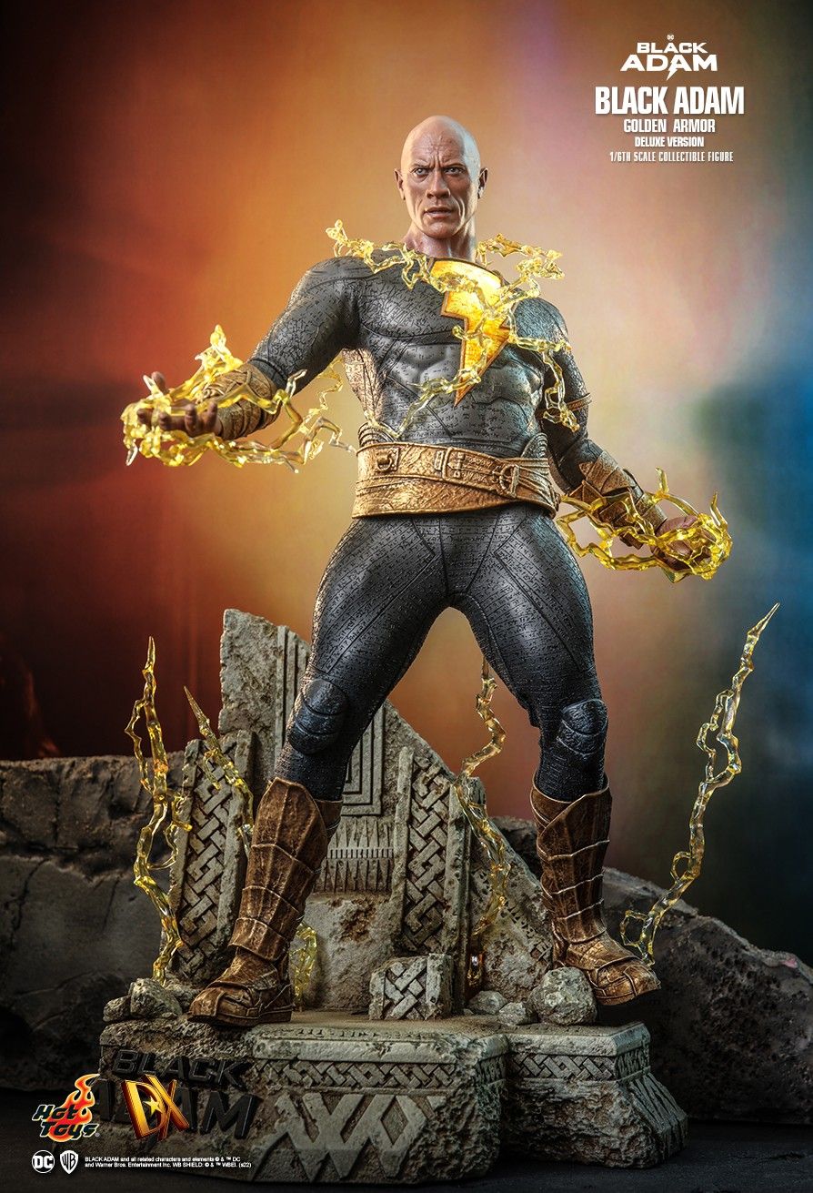 Hot Toys DX31 - DC Comics - Black Adam Golden Armor