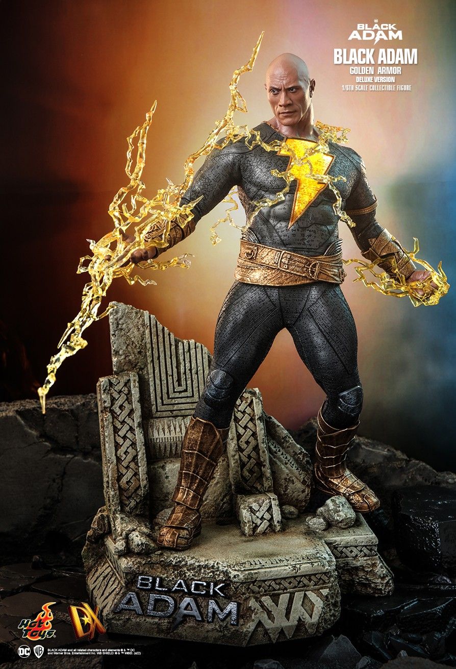 Hot Toys DX31 - DC Comics - Black Adam Golden Armor