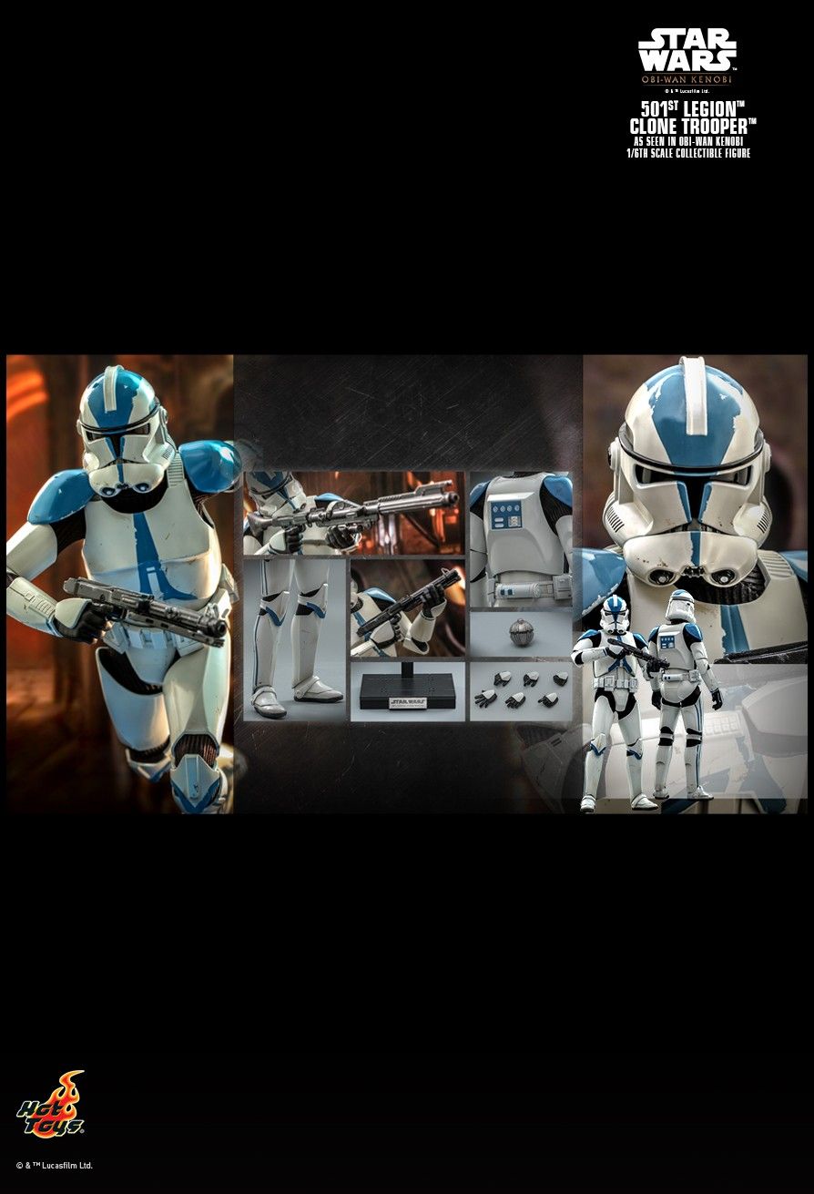 Hot Toys TMS092 - Star Wars : Obi Wan Kenobi - 501ST Legion Clone Trooper【Pre-Order】