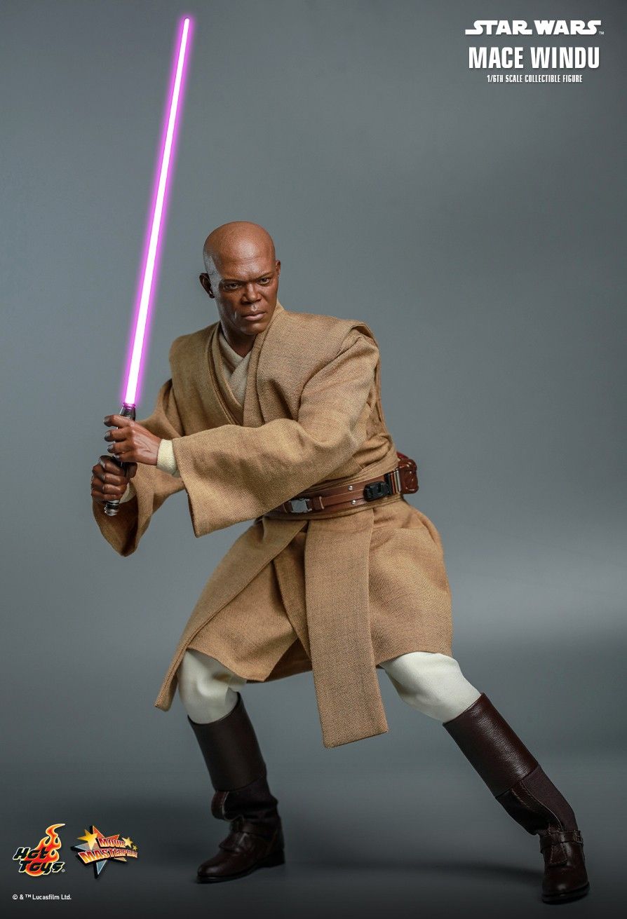 Hot Toys MMS681 - Star Wars II : Attack Of The Clones - Mace Windu【Pre-Order】