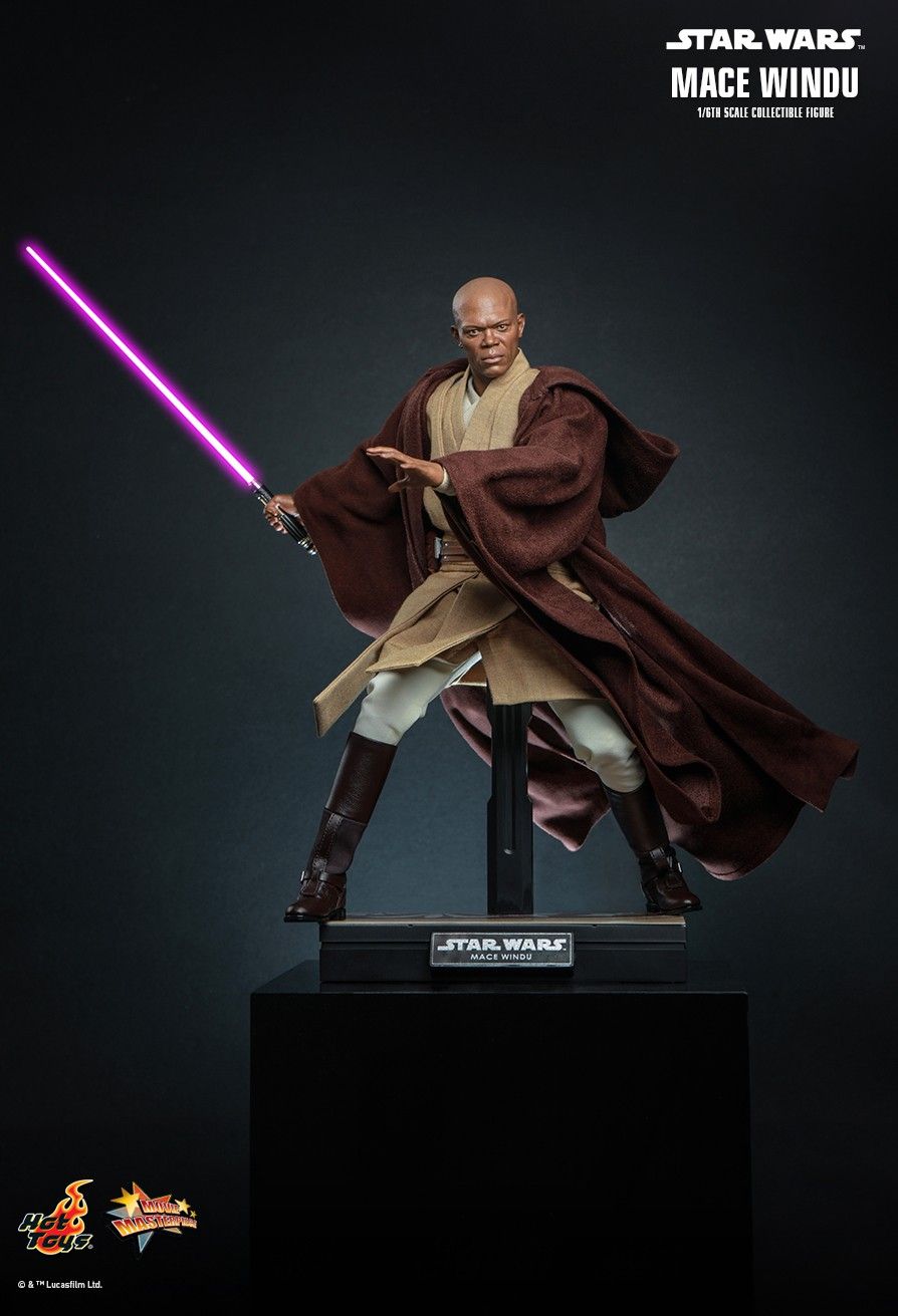 Hot Toys MMS681 - Star Wars II : Attack Of The Clones - Mace Windu【Pre-Order】