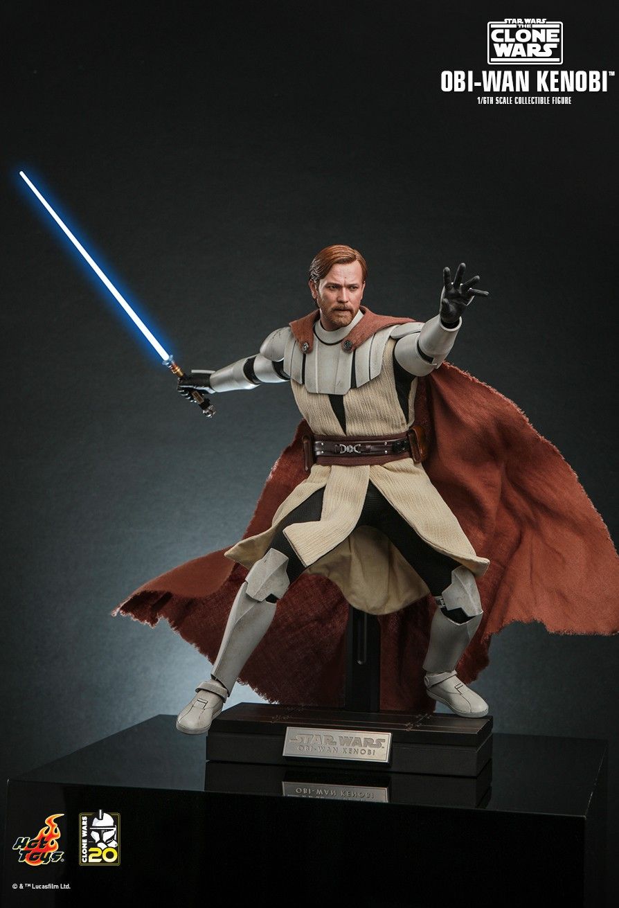 Hot Toys TMS095 - Star Wars : The Clone Wars - Obi Wan Kenobi【Pre-Order】