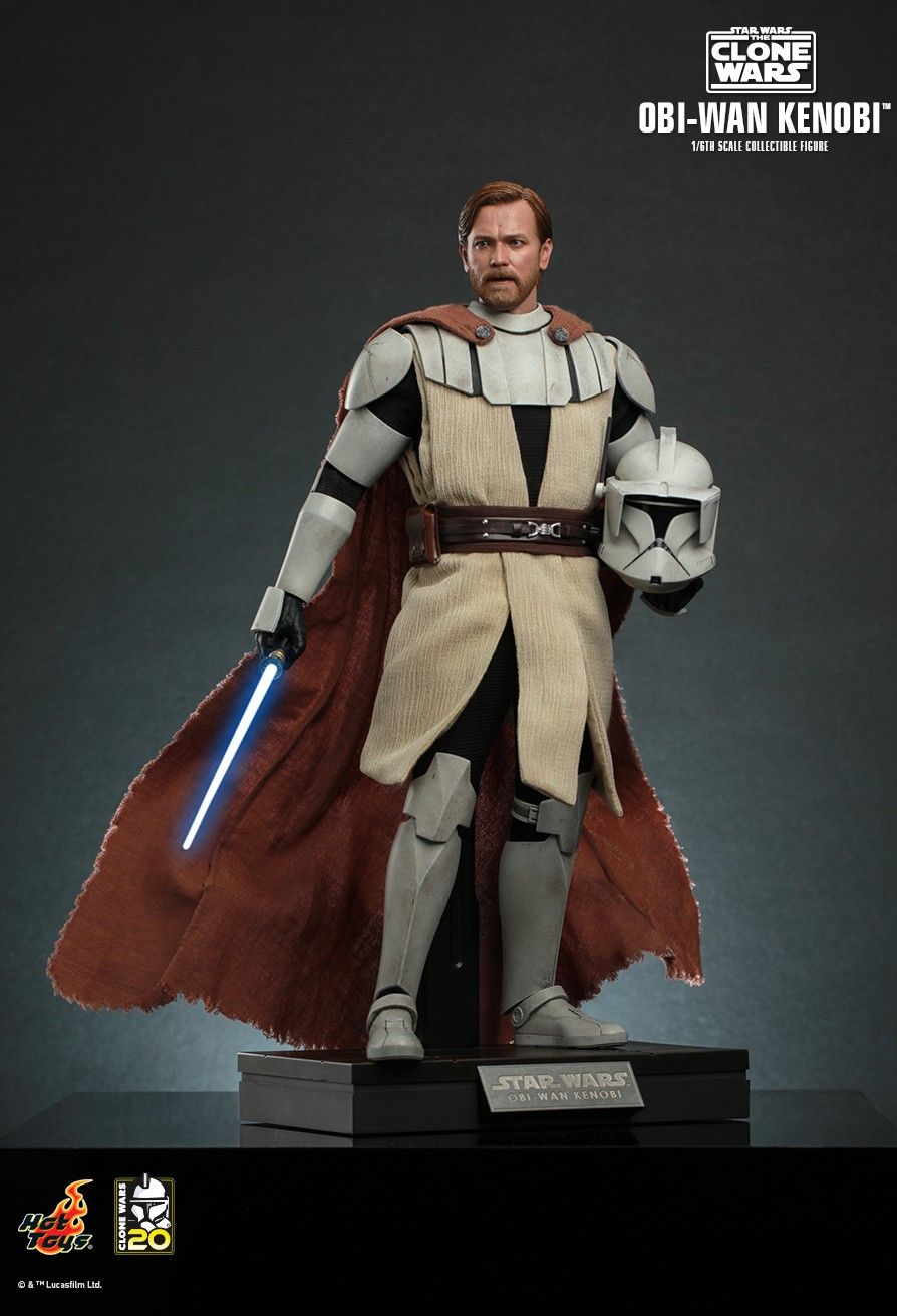 Hot Toys TMS095 - Star Wars : The Clone Wars - Obi Wan Kenobi【Pre-Order】