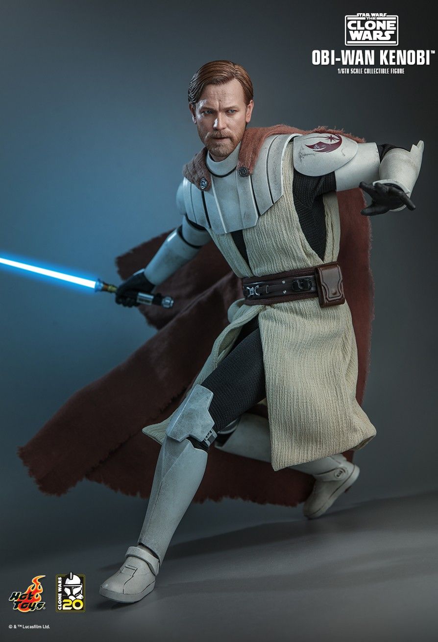 Hot Toys TMS095 - Star Wars : The Clone Wars - Obi Wan Kenobi【Pre-Order】