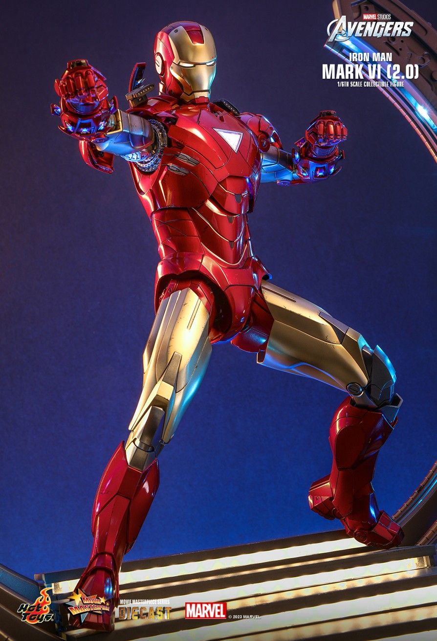 Hot Toys MMS687D52 - Marvel Comics - The Avengers - Iron Man Mark VI【Pre-Order】