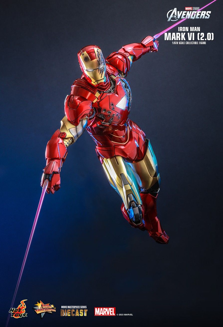 Hot Toys MMS687D52 - Marvel Comics - The Avengers - Iron Man Mark VI【Pre-Order】