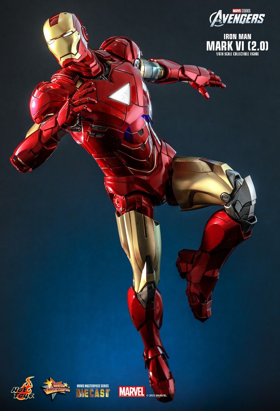 Hot Toys MMS687D52 - Marvel Comics - The Avengers - Iron Man Mark VI【Pre-Order】