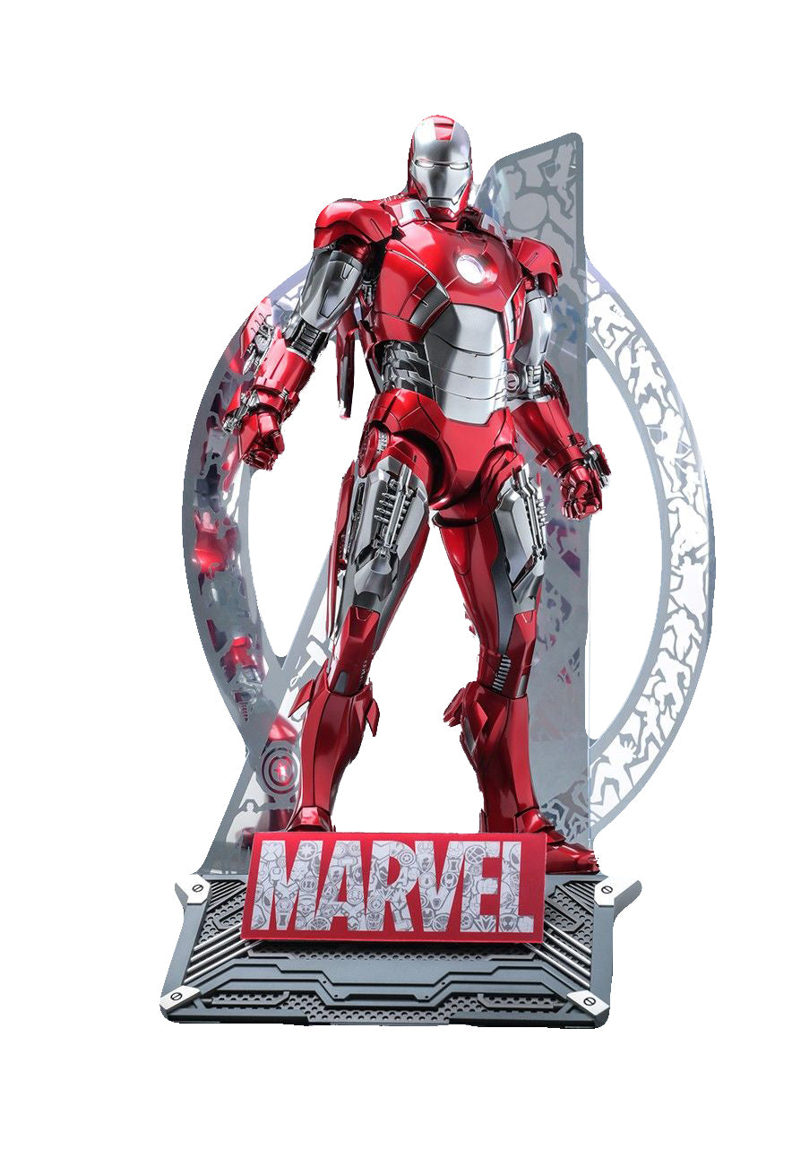 Hot Toys MMS696D54 - Marvel Comics - Disney 100 - Iron Man Mark VII