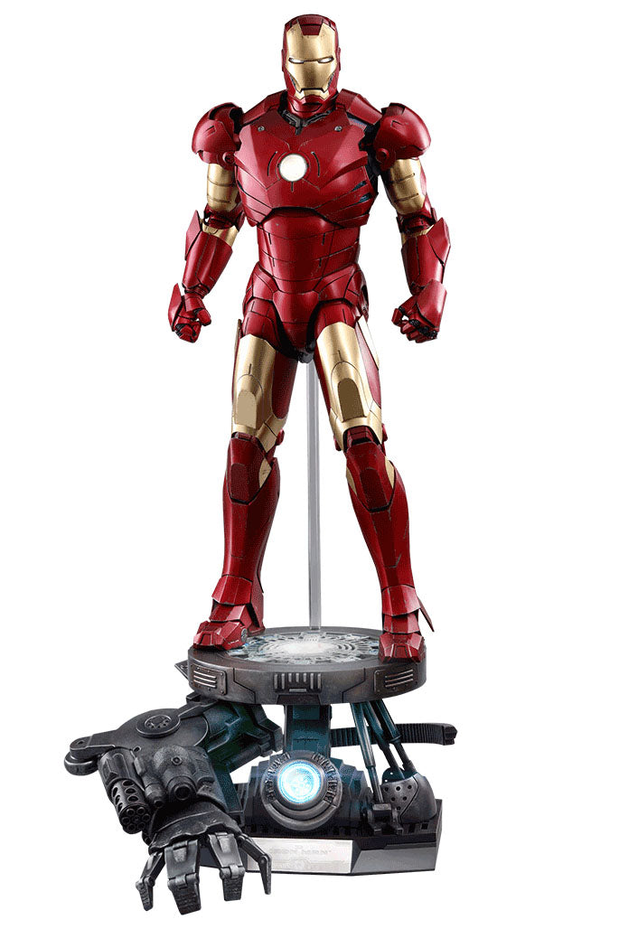 Hot Toys QS012 - Marvel Comics - Iron Man - Iron Man Mark 3 Deluxe Version