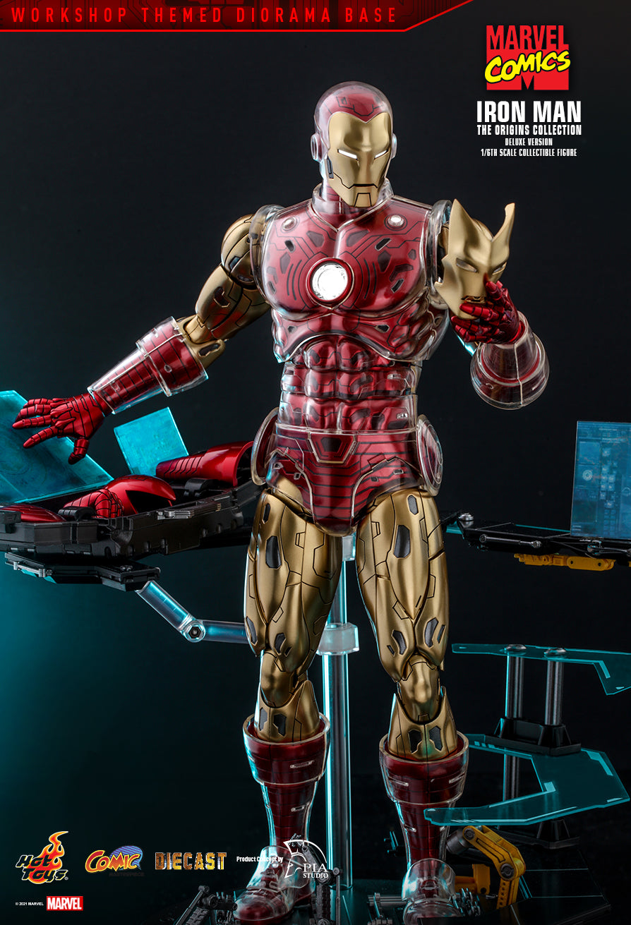 Hot Toys CMS08D38 - Marvel Comics - Iron Man Deluxe Version