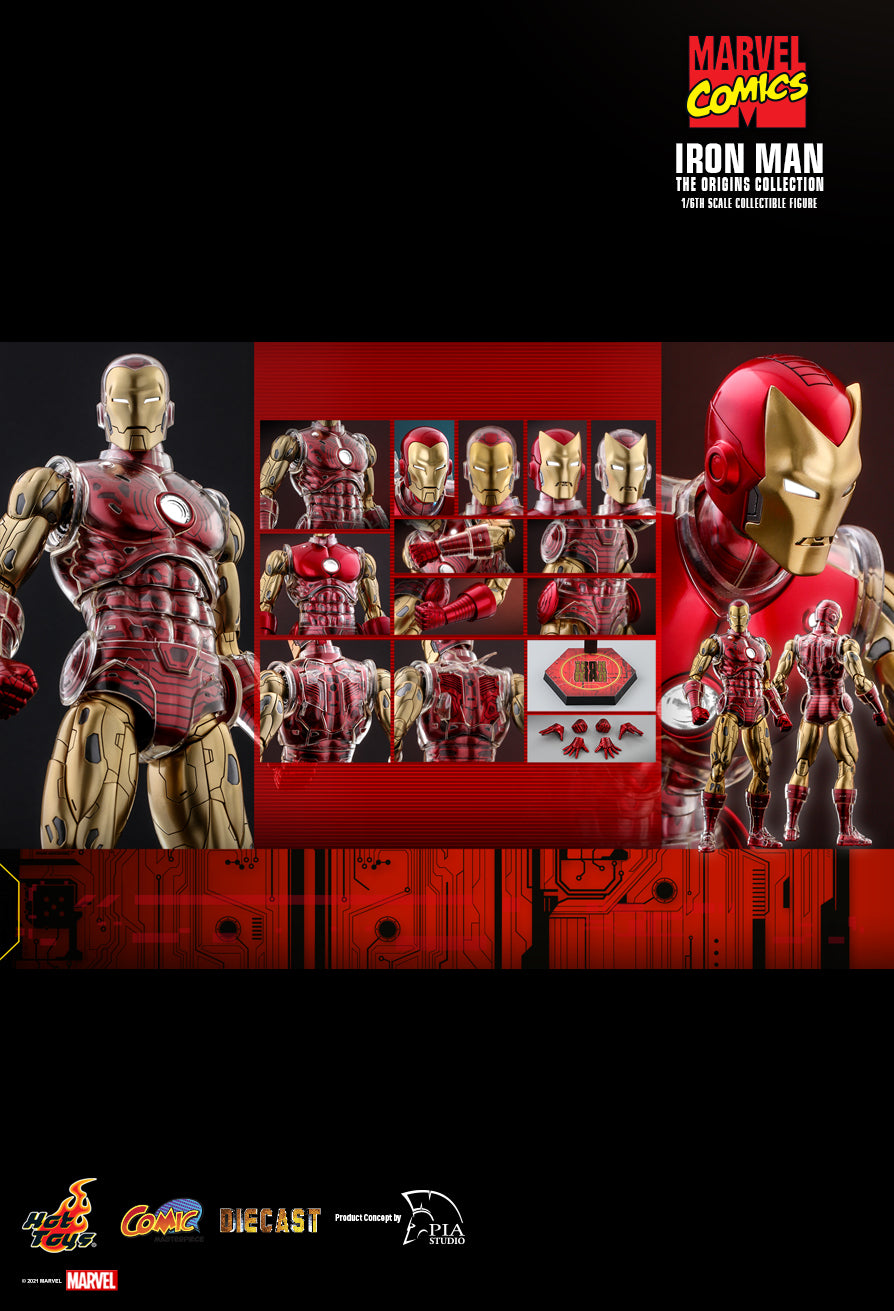 Hot Toys CMS07D37 - Marvel Comics - Iron Man Standard Version