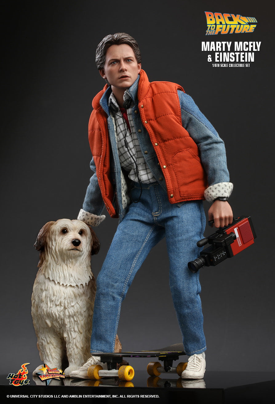 Hot Toys MMS573 -  Back To The Future - Marty Mcfly & Einstein