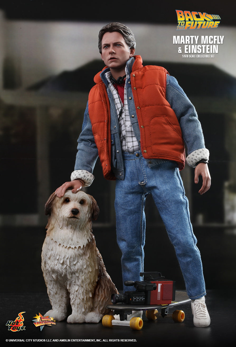 Hot Toys MMS573 -  Back To The Future - Marty Mcfly & Einstein