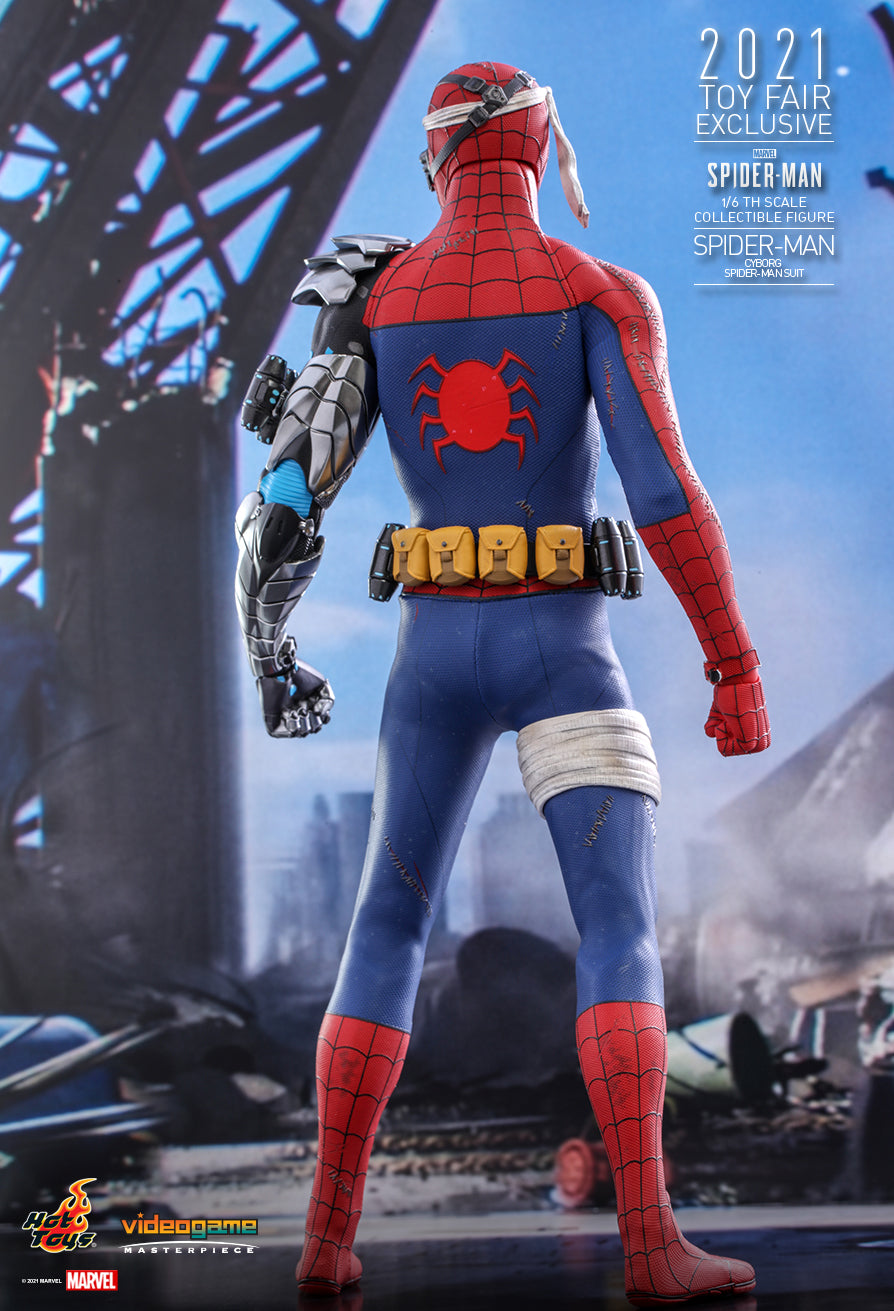 Hot Toys VGM51 - Marvel's Spider-Man - SpiderMan Cyborg Spiderman Suit