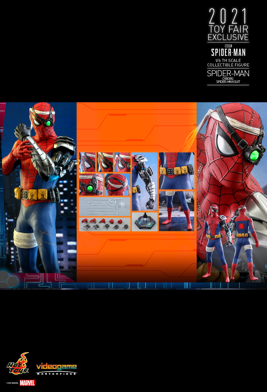 Hot Toys VGM51 - Marvel's Spider-Man - SpiderMan Cyborg Spiderman Suit