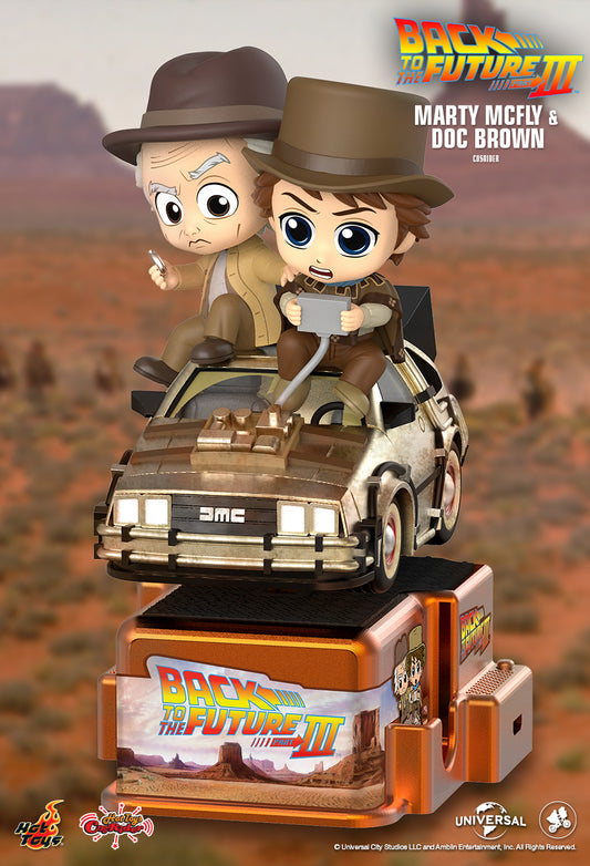 Hot Toys CSRD022 - Back To The Future - Marty Mcfly & Doc Brown Cosrider