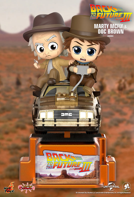 Hot Toys CSRD022 - Back To The Future - Marty Mcfly & Doc Brown Cosrider