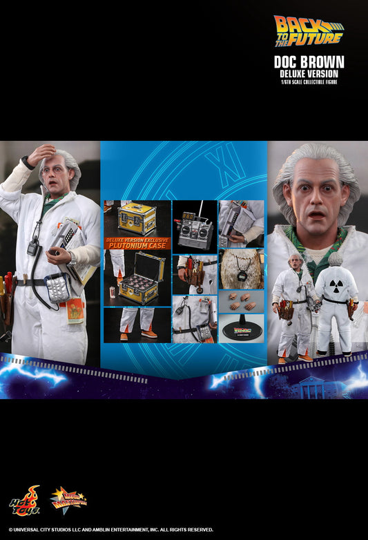 Hot Toys MMS610 - Back To The Future - Doc Brown Deluxe Version