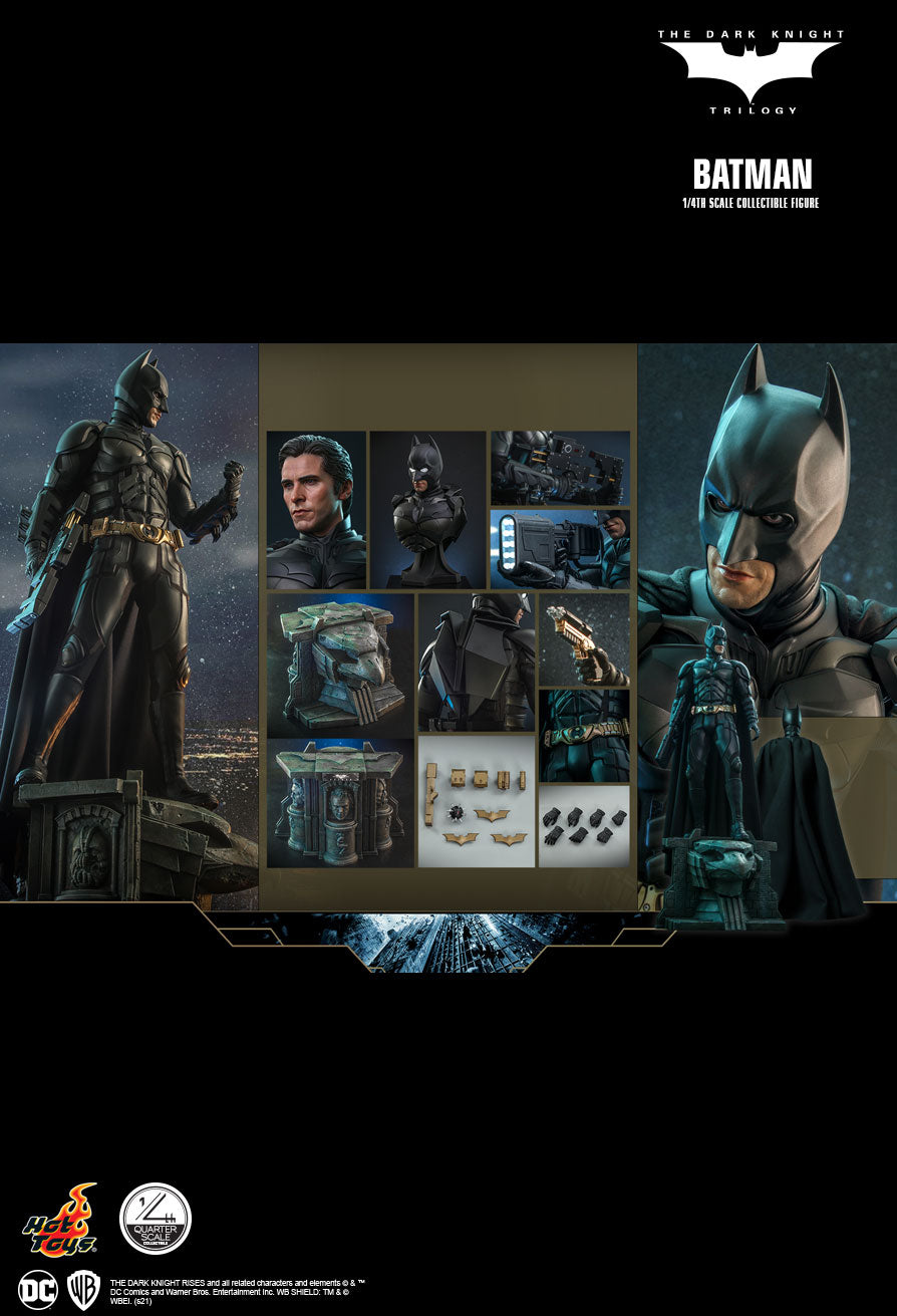 Hot Toys QS019 - DC Comics - The Dark Knight Trilogy - Batman Standard Version