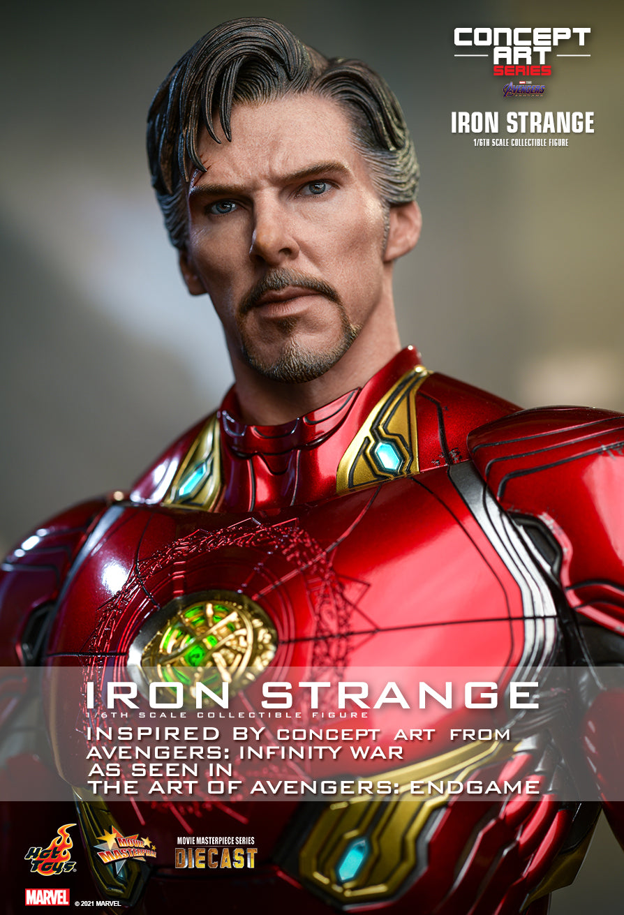 Hot Toys MMS606D41B - Marvel Comics  - Avengers : EndGame - Iron Strange Deluxe Version