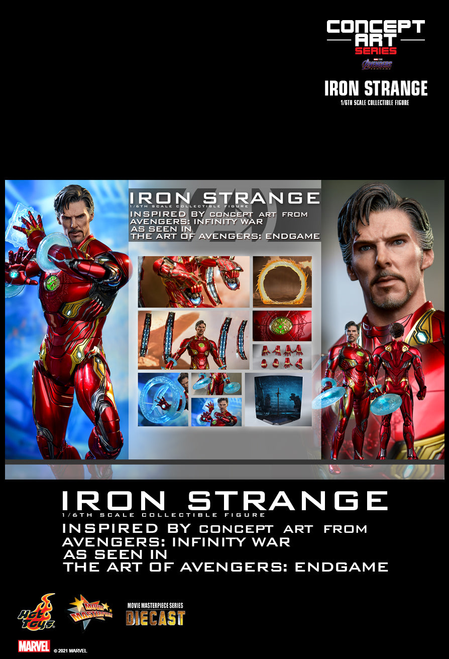 Hot Toys MMS606D41 - Marvel Comics  - Avengers : EndGame - Iron Strange Standard Version