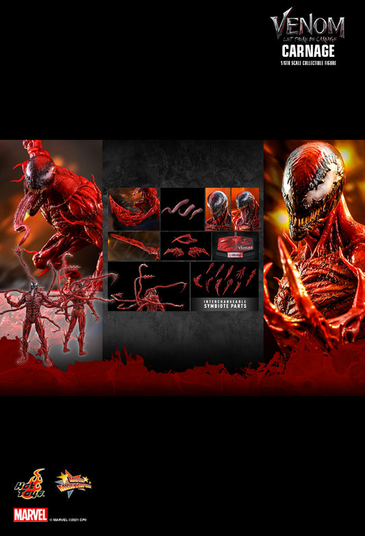 Hot Toys MMS619 - Marvel Comics - Venom : Let There Be Carnage - Carnage Standard Version