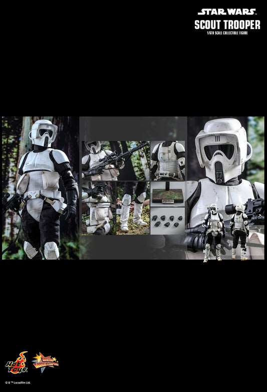 Hot Toys MMS611 - Star Wars : Return Of The Jedi - Scout Trooper