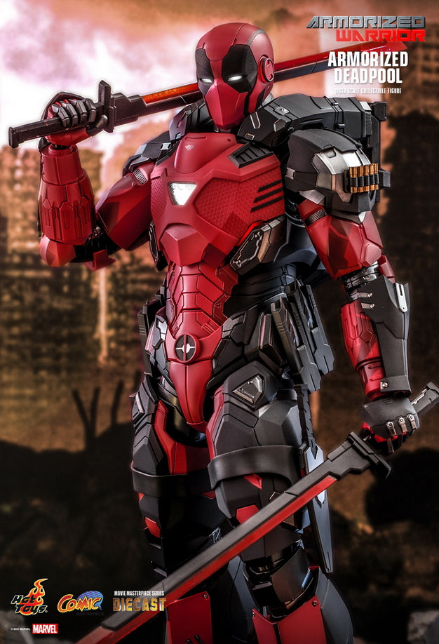 Hot Toys CMS09D42 - Marvel Comics - Armorized Deadpool Standard Version