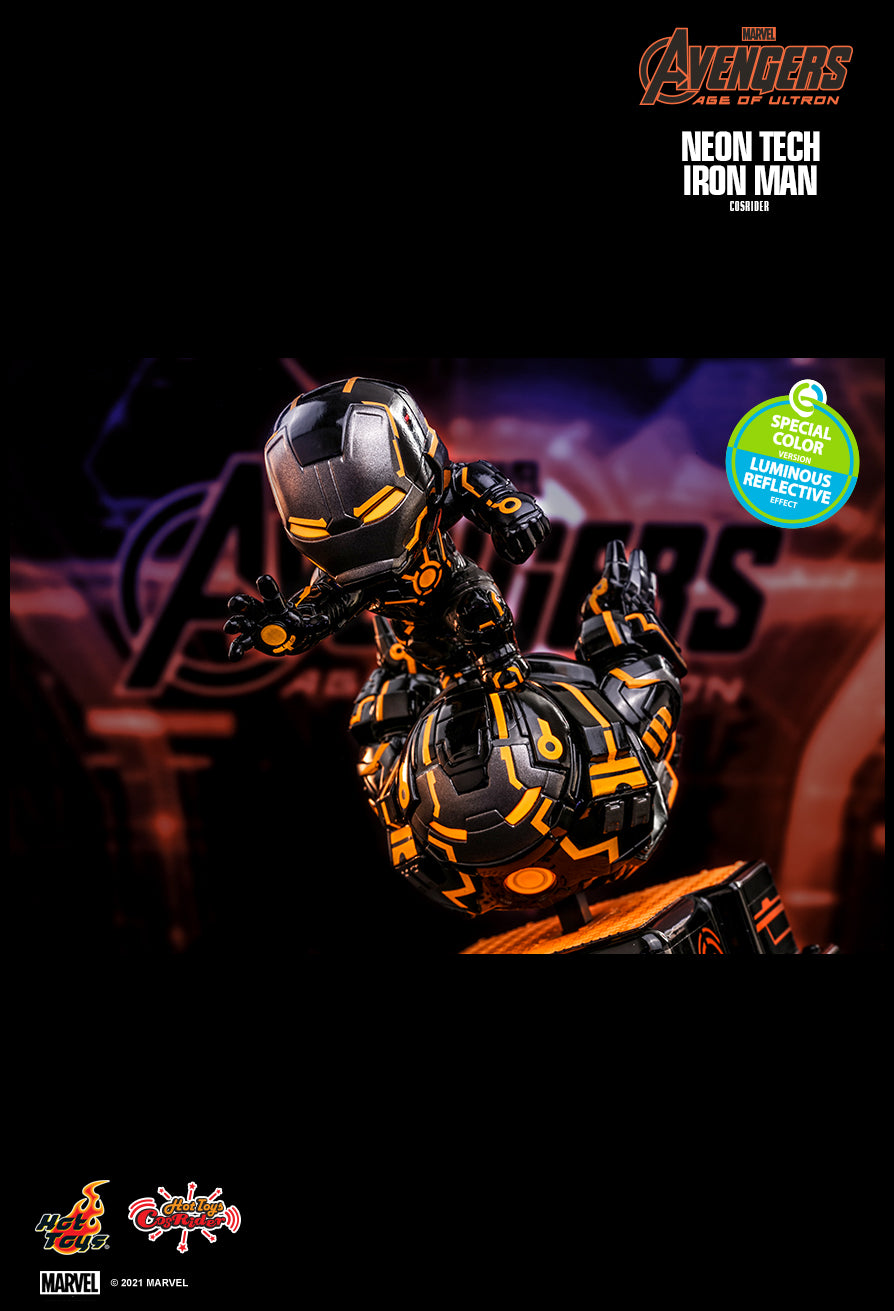 Hot Toys CSRD029 - Marvel Comics - The Avengers 8 : Age Of Ultron - Neon Tech Iron Man Cosrider