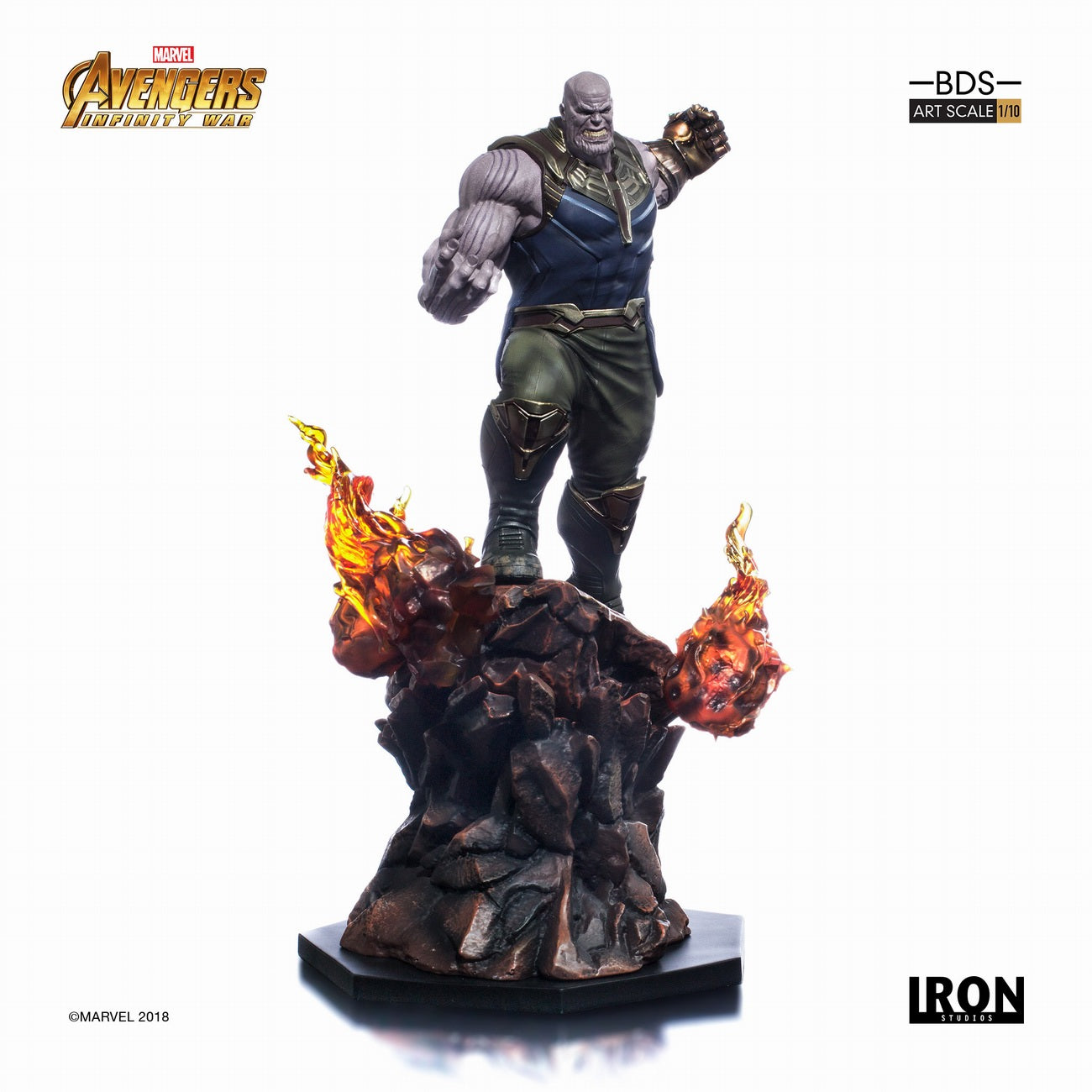 Iron Studios MARCWR08618-10 - Marvel Comics - Avengers: Infinity War - Thanos