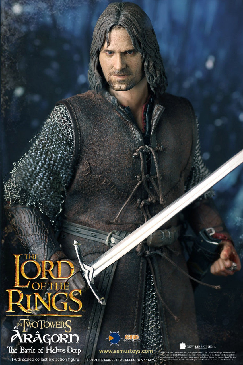 Asmus Toys LOTR025 - The Lord of the Rings : The Two Towers - Aragorn The Battle OF Helms Deep