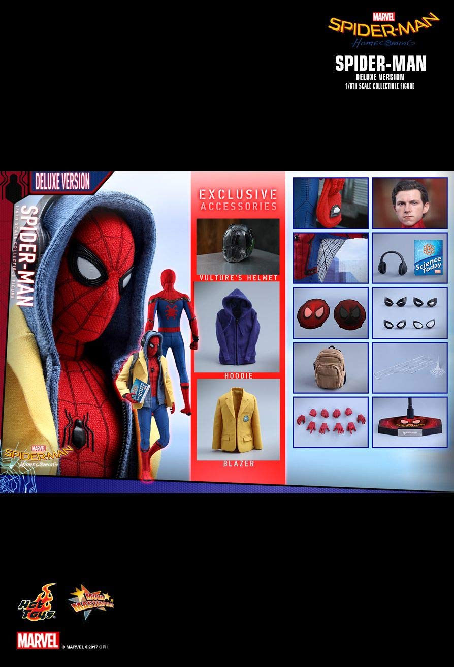 Hot Toys MMS426 - Marvel Comics - Spider-Man : Homecoming - Spider-Man Deluxe Version