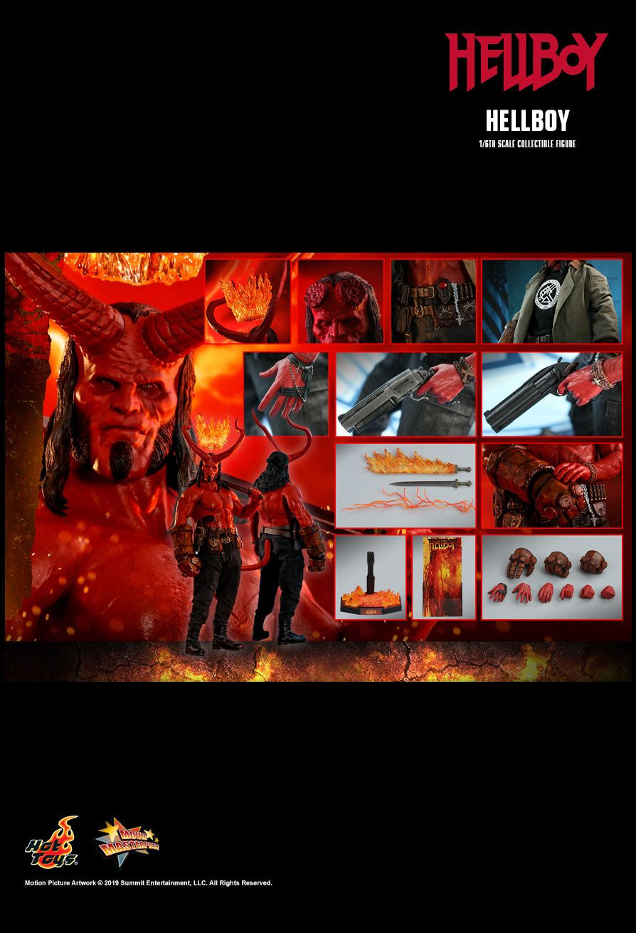 Hot Toys MMS527 - HellBoy - HellBoy