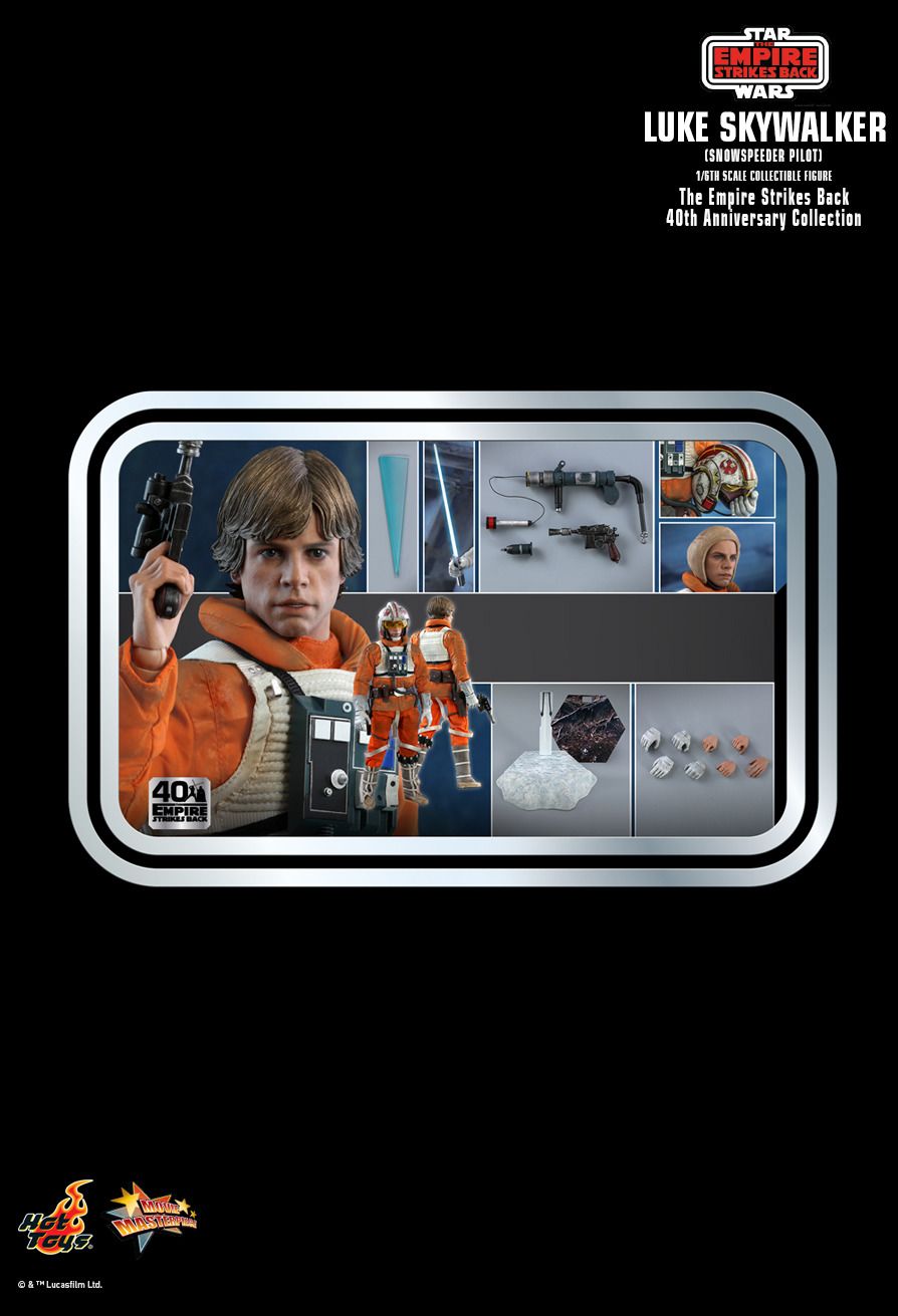 Hot Toys MMS585 - Star Wars 5 : The Empire Strikes Back - Luke Skywalker SnowSpeeder Pilot Suit Version