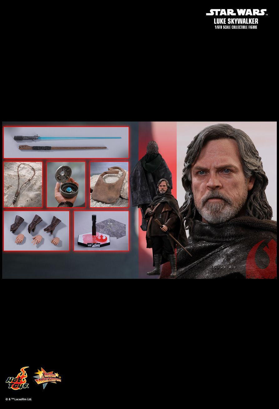 Hot Toys MMS457 - Star Wars : The Last Jedi - Luke Skywalker Standard Version