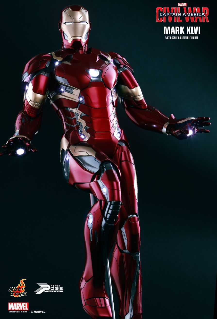 Hot Toys PPS003 - Marvel Comics - Captain America : Civil War - Iron Man Mark 46