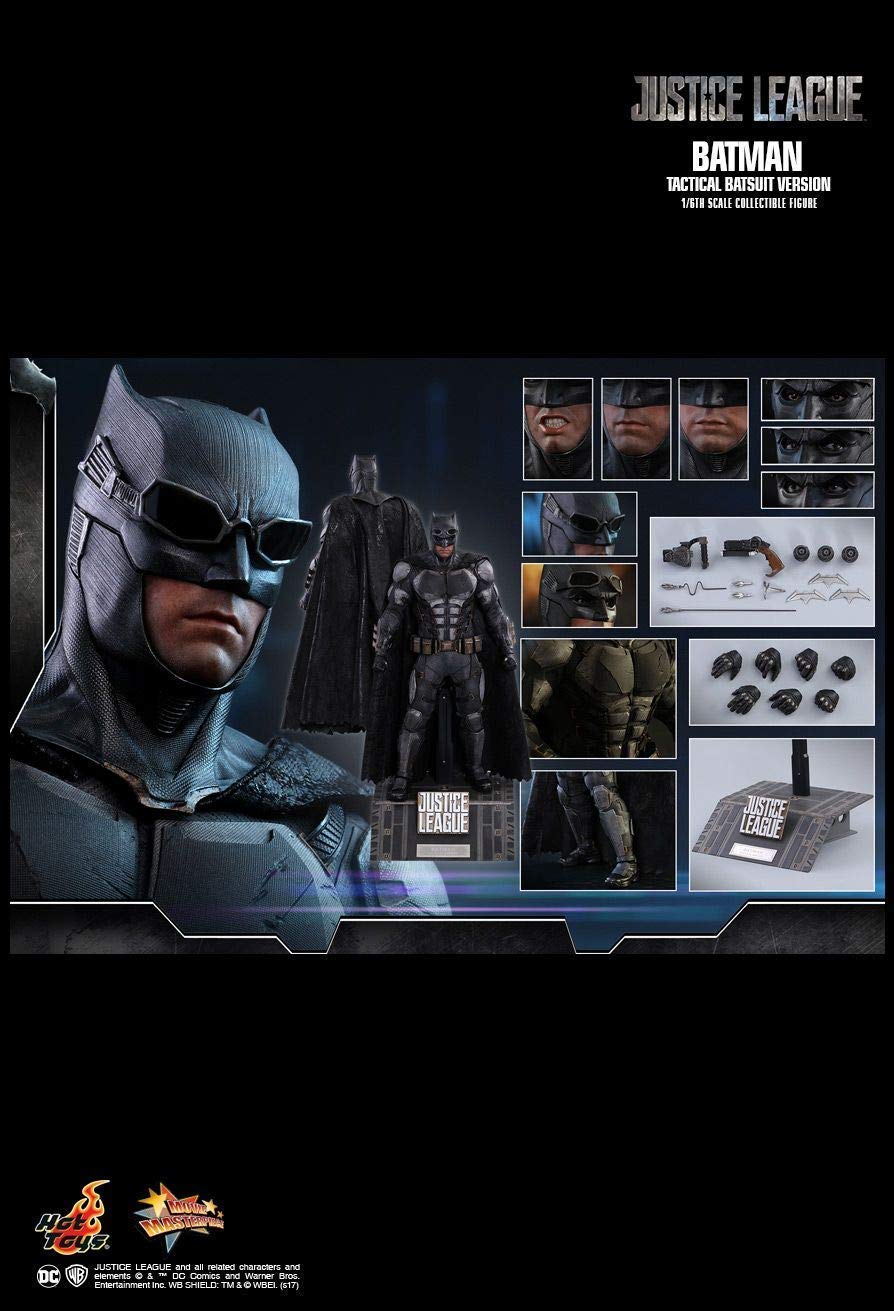 Hot Toys MMS432 - DC Comics - Justice League - Batman Tactical Batsuit Version Standard Version