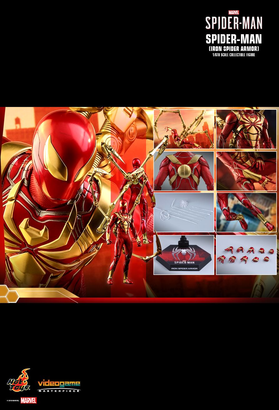 Hot Toys VGM38 - Marvel Comics - Marvel's Spider-Man - Spider-Man Iron Spider Armor